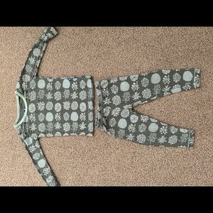 Kickee Pants Print Long Sleeve Pajama Set